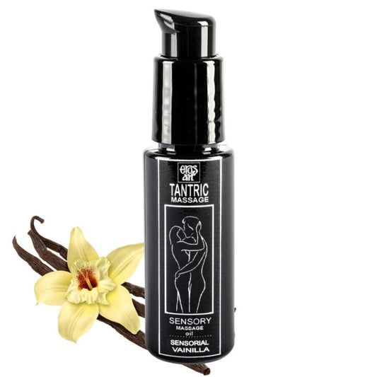 EROS-ART - NATURLIG TANTRISK MASSASJEOLJE OG AFRODISIKAUM VANILJE 30 ML