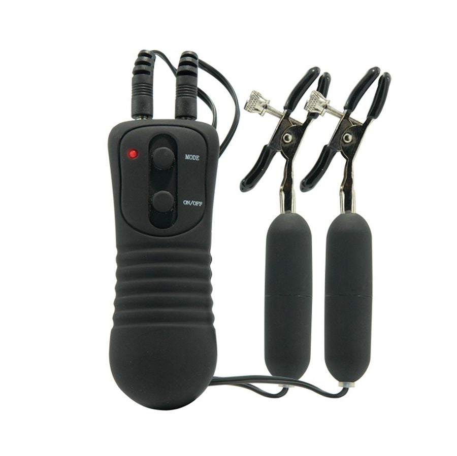 FETISH FANTASY SERIE - VIBRERENDE BRYSTØRTEKLEMMER.