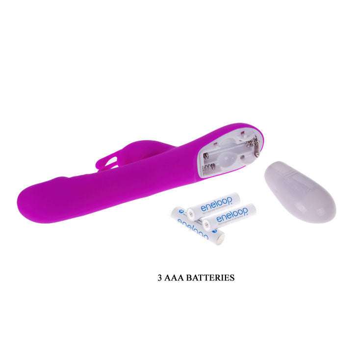 PRETTY LOVE - FLØRTING ROBERT VIBRATOR MED KLITORISSTIMULATOR