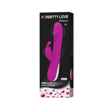 PRETTY LOVE - FLØRTING ROBERT VIBRATOR MED KLITORISSTIMULATOR