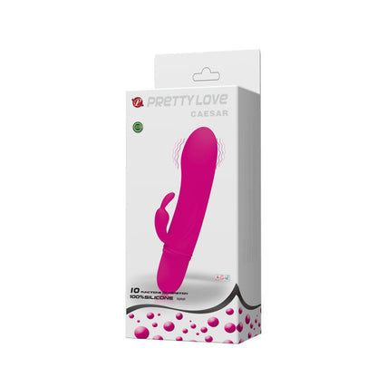PRETTY LOVE - FLØRTVIBRATOR MED KANIN CÆSAR