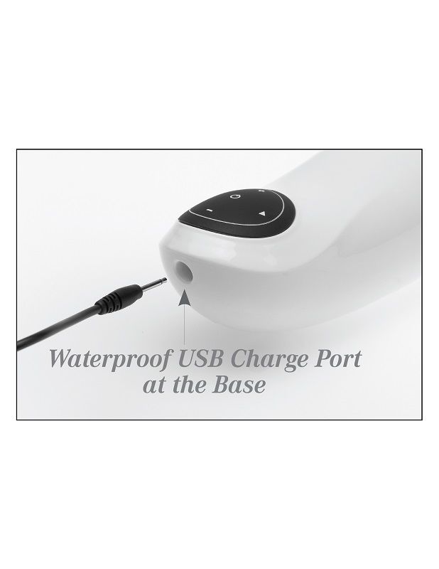 EXTREME TOYZ - PDX MEGA BATOR USB MANNLIG MATURBATOR ANO SVART