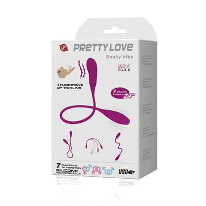 PRETTY LOVE - SMART SNAKY VIBE VIBRATOR 7 V + 3 KILINGER