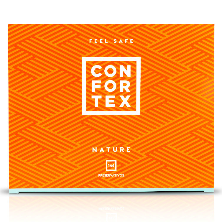 CONFORTEX - KONDOM NATURE ESKE 144 ENHETER