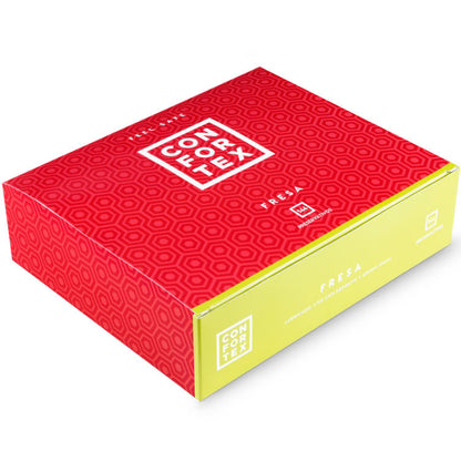 CONFORTEX - JORDBÆRKONDOM 144 ENHETER