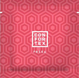 CONFORTEX - JORDBÆRKONDOM 144 ENHETER