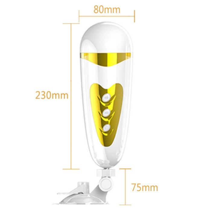 PRETTY LOVE - MANNLIG MATURBATOR MED VIBRASJON OG LYD SALLY