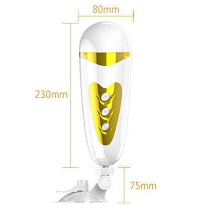 PRETTY LOVE - MANNLIG MATURBATOR MED VIBRASJON OG LYD SALLY