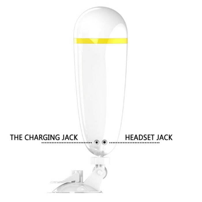 PRETTY LOVE - MANNLIG MATURBATOR MED VIBRASJON OG LYD SALLY