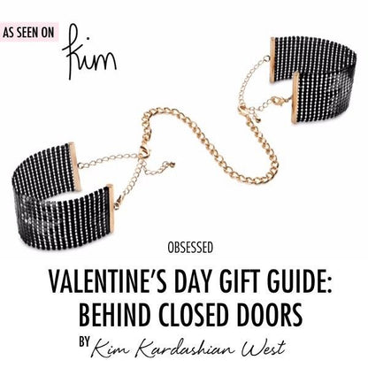 BIJOUX - DÉSIR MÉTALLIQUE BLACK METALL MESH HÅNDjern