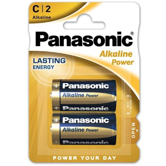 PANASONIC - BRONSE BATTERI C LR14 2 ENHETER