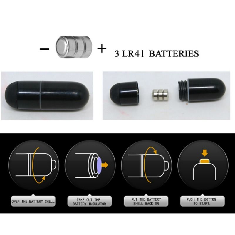 PRETTY LOVE - FLIRTATION STEWARD SVART VIBRASJONSFINGER