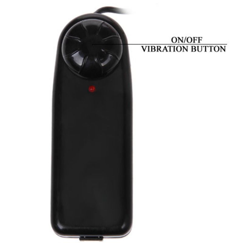 BAILE - REALISTISK DILDO MED VIBRASJON OG ROTASJON 20 CM