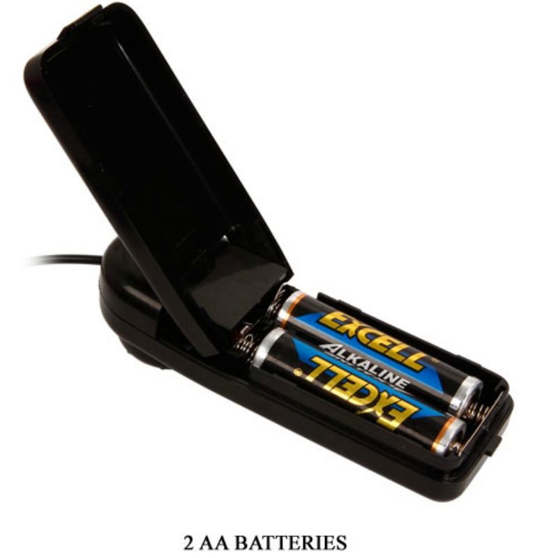 BAILE - REALISTISK DILDO MED VIBRASJON OG ROTASJON 20 CM