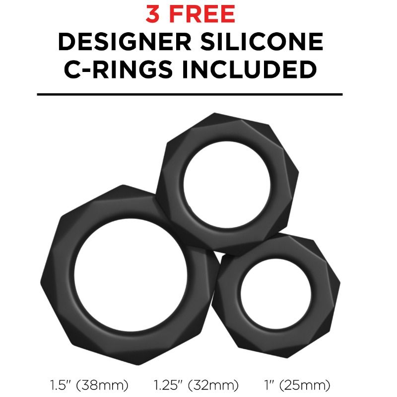 PDX ELITE - VIBRERENDE SILIKONSTIMULATOR