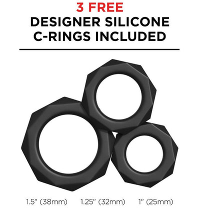 PDX ELITE - VIBRERENDE SILIKONSTIMULATOR