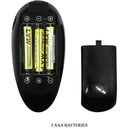 PRETTY LOVE - VITO STRAP-ON MED HULL DILDO OG VIBRASJON 17,3 CM