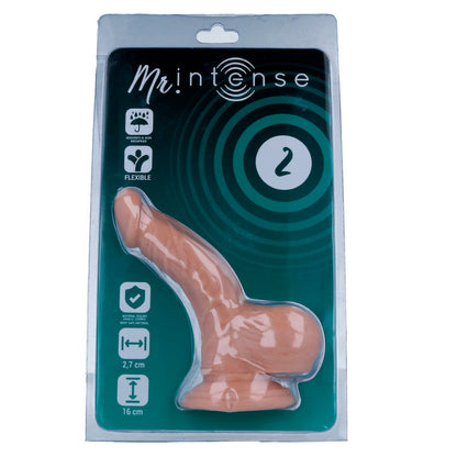 MR INTENSE - 2 REALISTISKE PIKER 16 CM -O- 2,7 CM