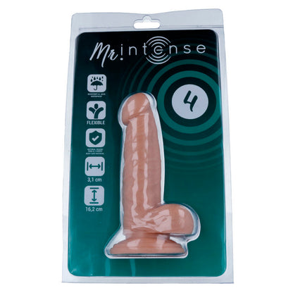 MR INTENSE - 4 REALISTISKE PIKER 16,2 CM -O- 3,1 CM