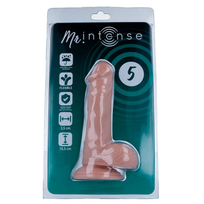 MR INTENSE - 5 REALISTISKE PIKER 16,5 CM -O- 3,5 CM