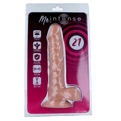 MR INTENSE - 21 REALISTISK PIKK 20,1 CM -O- 3,2 CM
