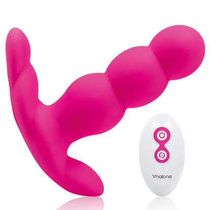 NALONE - PEARL ANALVIBRATOR FJERNKONTROLL SVART