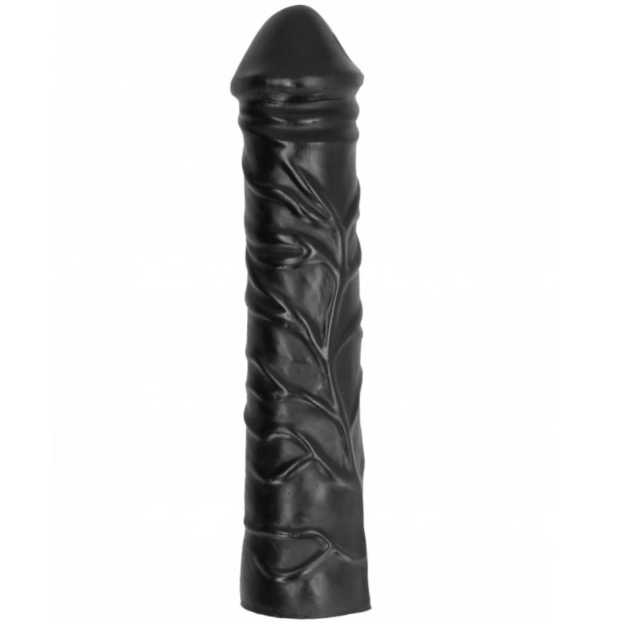 ALL BLACK - KJEMPESTOR MYK FISTING-DILDO 32 CM