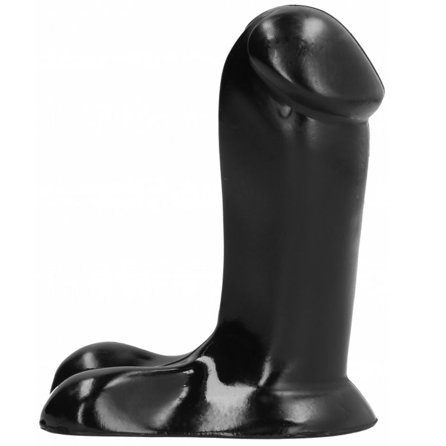 HELT SVART - REALISTISK DILDO 14 CM