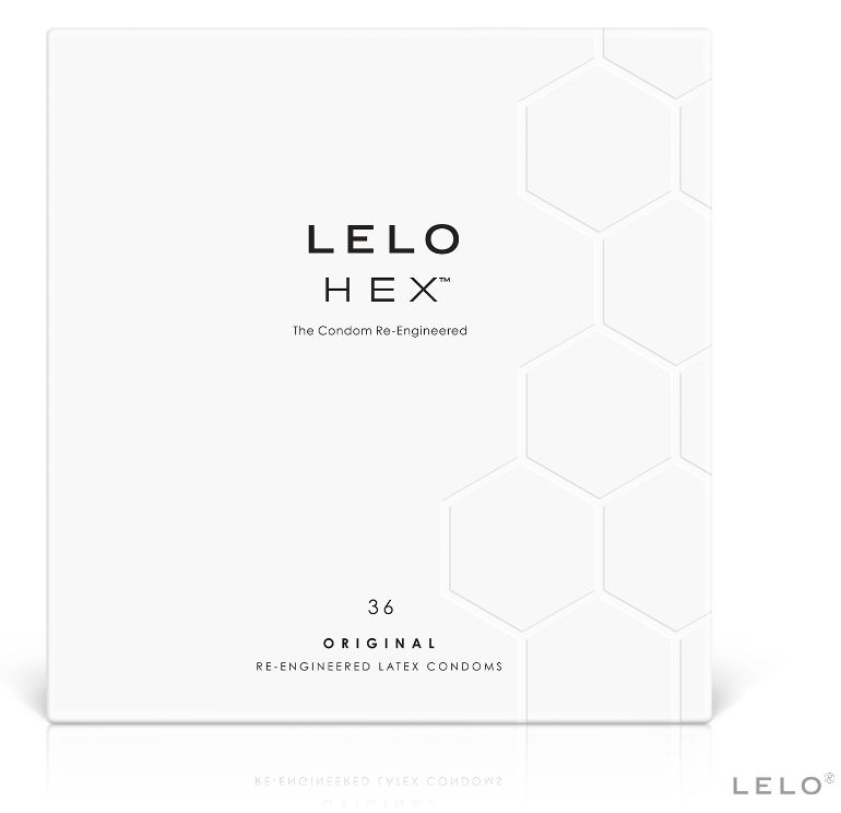 LELO - HEX KONDOMEKS 36 ENHETER
