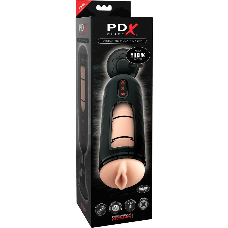 PDX ELITE - VIBRERENDE MEGA-MELKER