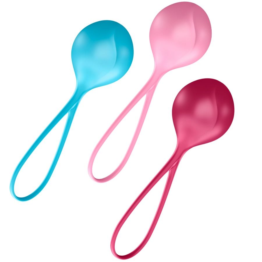 SATISFYER - KJÆREBALLER TRENINGSSETT 3