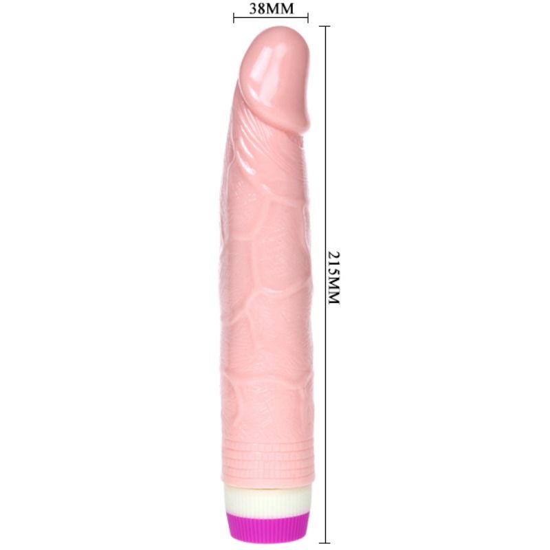 BAILE - REALISTISK VIBRATOR FOR NYBEGYNNERE 21,5 CM