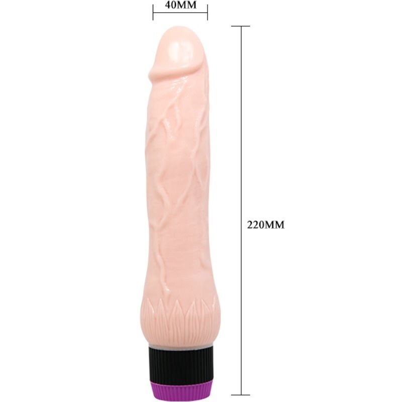 BAILE - ADOUR CLUB REALISTISK VIBRATOR BRED BASE 22 CM