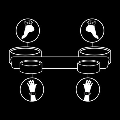 FETISK UNDERSOM - BONDAGE SPREDERBAR MED NOPRENFØR