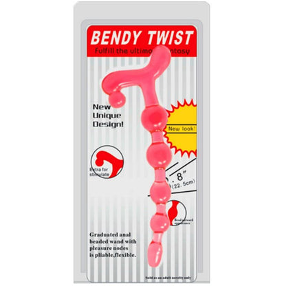 BAILE - BENDY TWIST RØDE ANALBALLENE