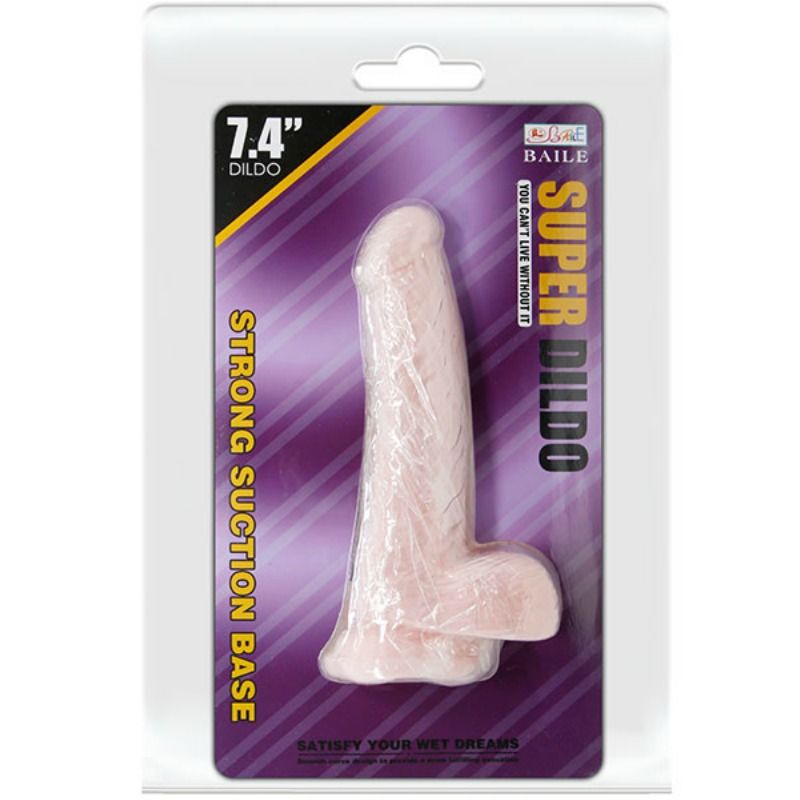 BAILE - SUPERREALISTISK NATURLIG DILDO 18,8 CM