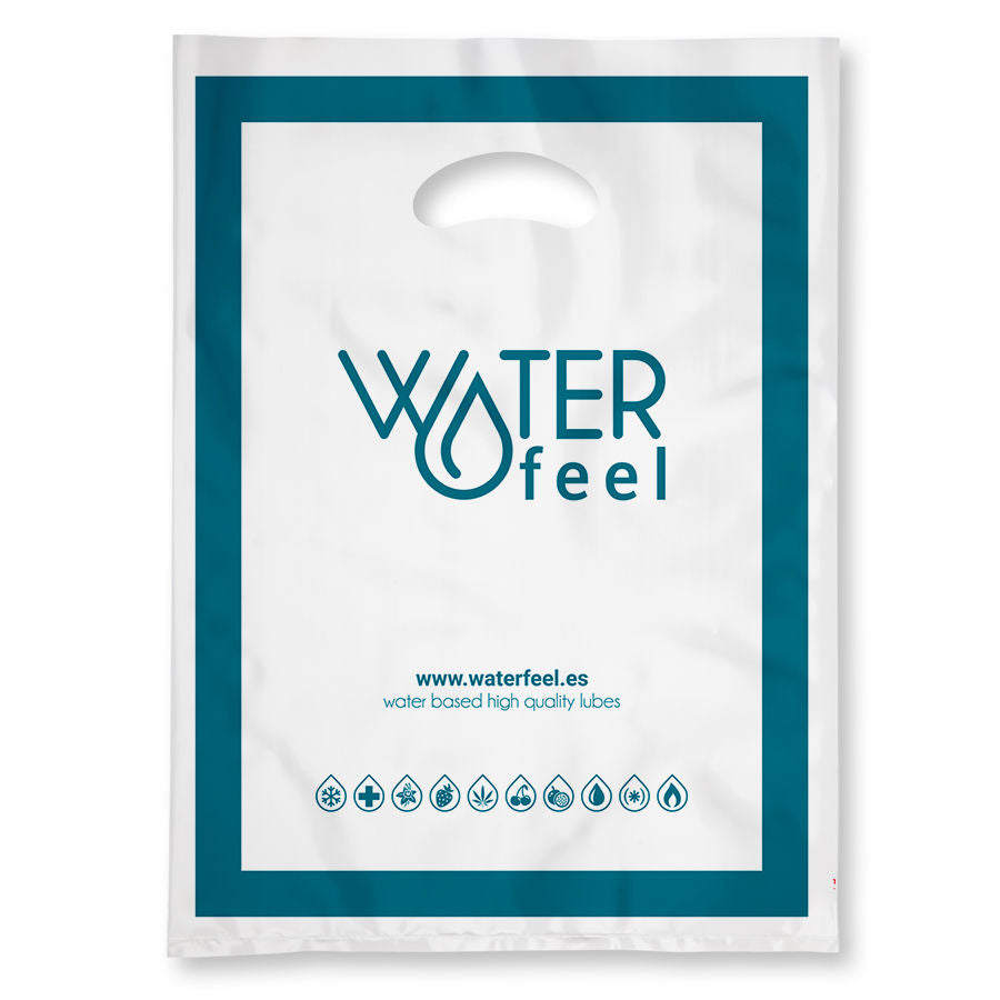 WATERFEEL - 100 LARGE PLASTIC BAGS 40 X 50 CM