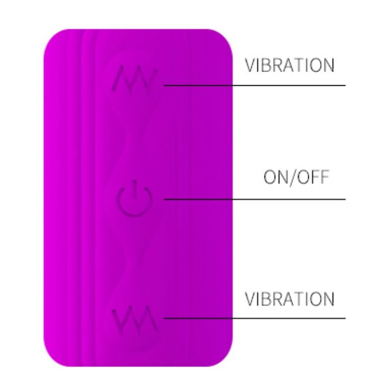 PRETTY LOVE - UNISEX STIMULATOR DRØMMEELSKERE PISK 2