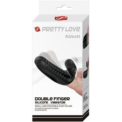 PRETTY LOVE - ABBOTT SVART STIMULERINGSFINGER