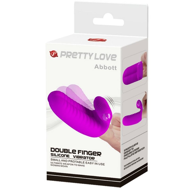 PRETTY LOVE - ABBOTT LILAC STIMULATOR FINGERBØLG