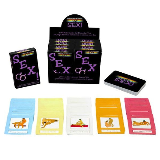 KHEPER GAMES - NAIPES DE SEXO GAY, GAY CARDS GAME ES/NO