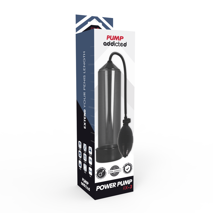 PUMPEAVHENGIG - RX3 SVART