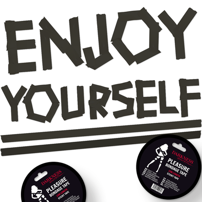 MØRKET - SVART BONDAGETEIPE 15M