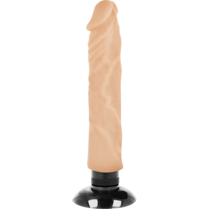 BASECOCK - REALISTISK VIBRATOR 2-1 KJØTT 20 CM -O- 4 CM