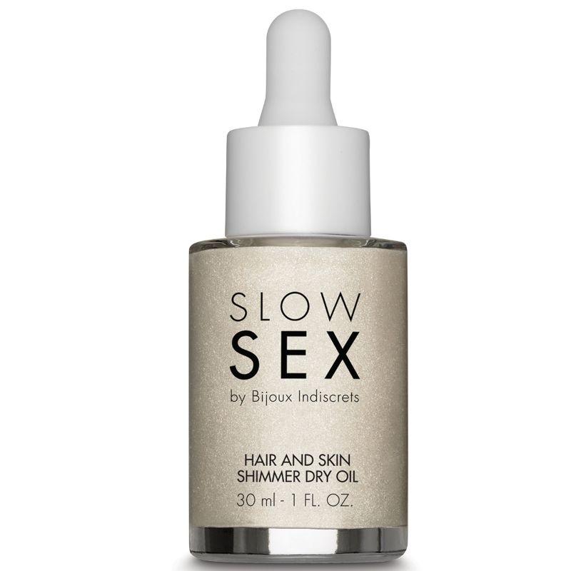BIJOUX - SLOW SEX MULTIFUNKSJONSLYSENDE TØRROLJE 30 ML