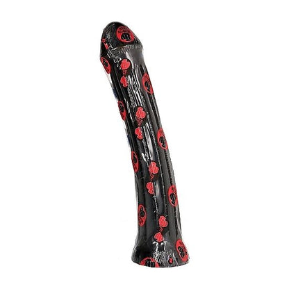 HELT SVART - DILDO-PLUGG 31 CM