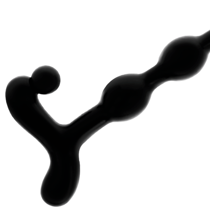 AVHENGIGHETSLEKE - ANALBALLER 22 CM SVART