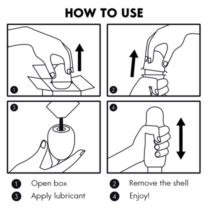 JAMYJOB - EGGMASTURBATOR RØD VERSJON DISKRET