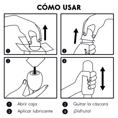 JAMYJOB - EGGMASTURBATOR RØD VERSJON DISKRET