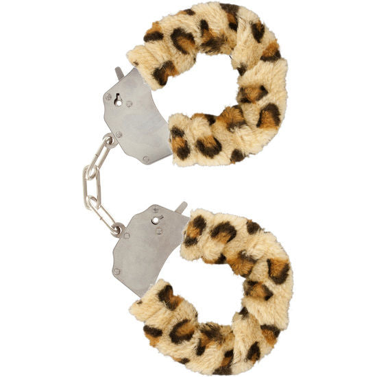 TOYJOY - PELZEN MORSOM MANSJETTER BONDAGE LEOPARD